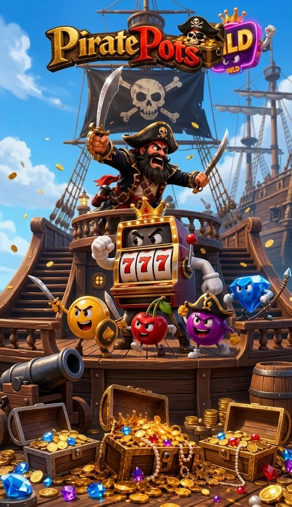 Vista previa de la página de afiliado de Piratepots